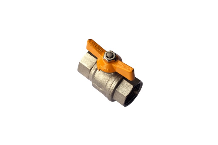 VALVE BALL GAS APPROVED TEE HDLE BSP 1/4 